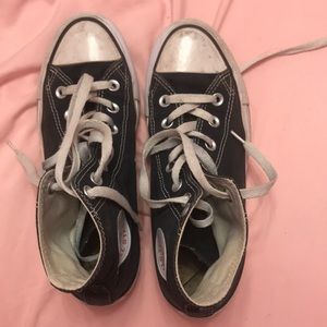 Black High top Converse